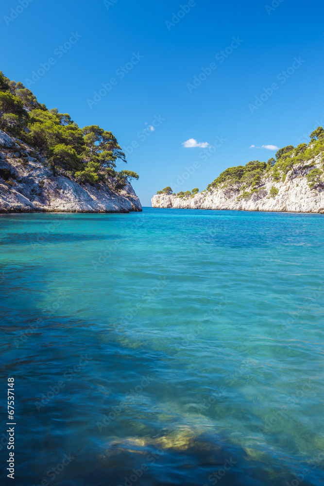 Famous calanque of Port Pin