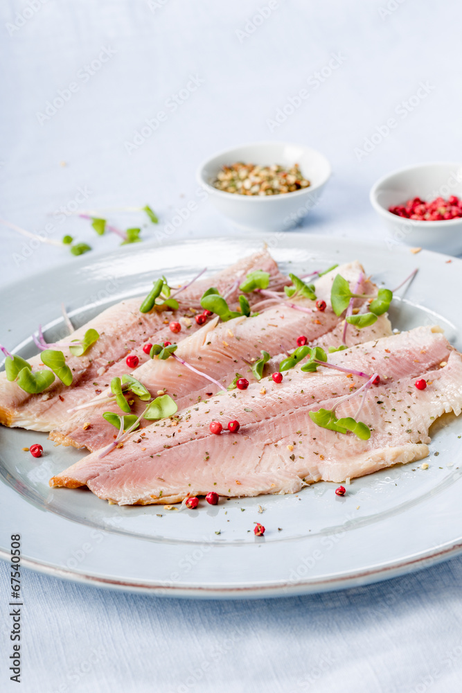 geräuchertes forellenfilet geräuchertes forellenfilet