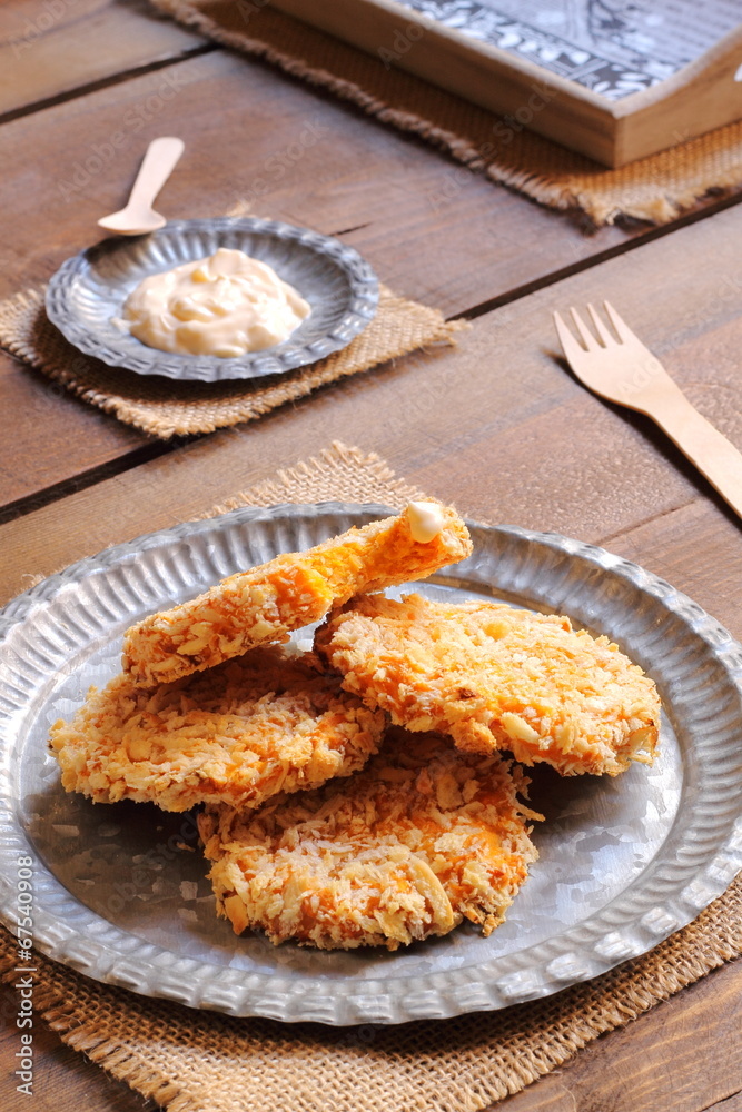 Sweet potato and panko breadcrumb veggie burgers Sweet potato and panko breadcrumb veggie burgers