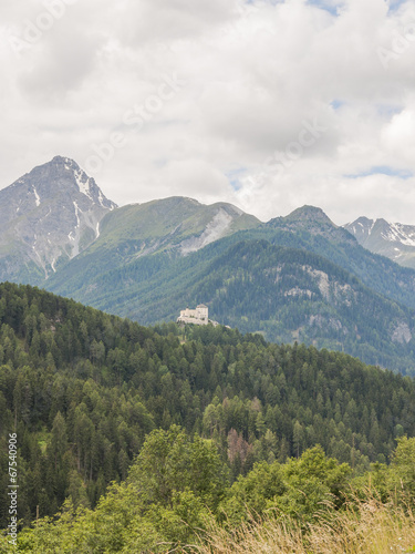 Scuol, Tarasp, Bergdorf, Alpen, Engadin, Sommer, Schweiz