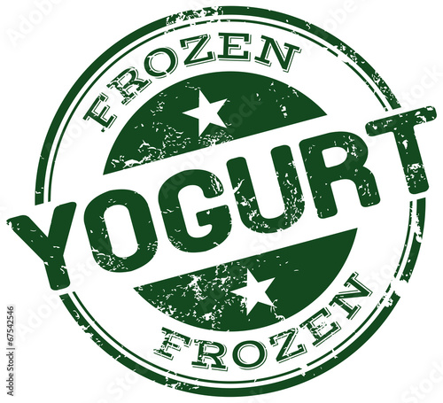 frozen yogurt stamp