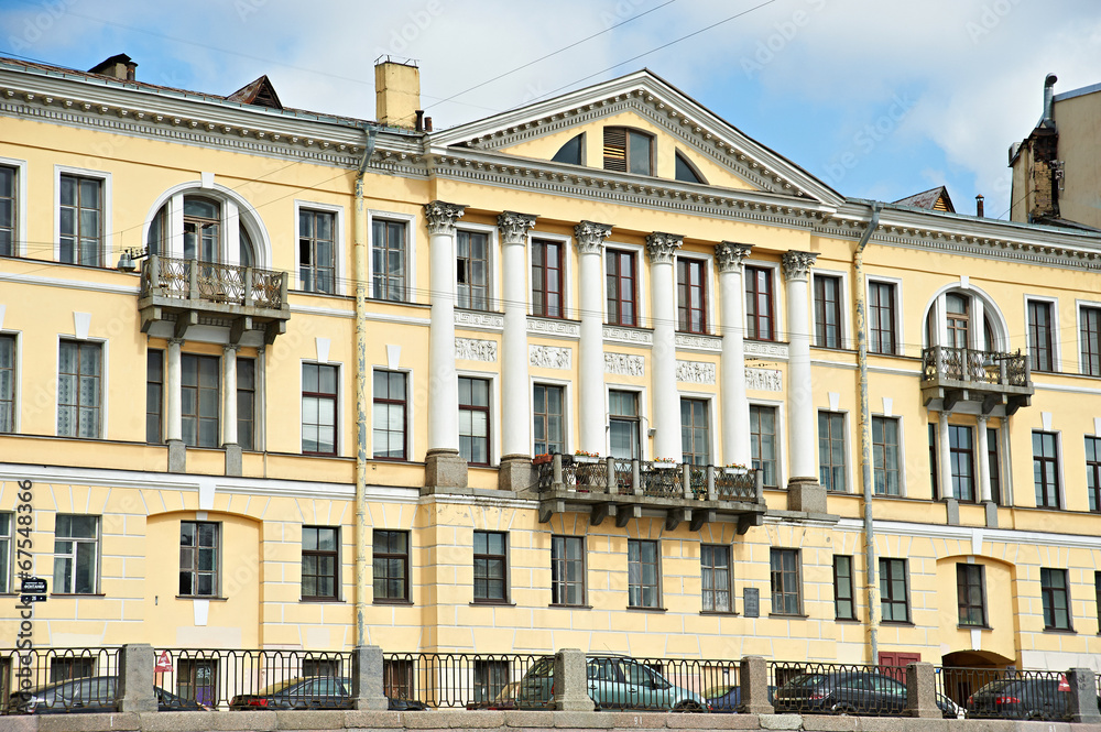 House in St. Petersburg on Fontanka 26