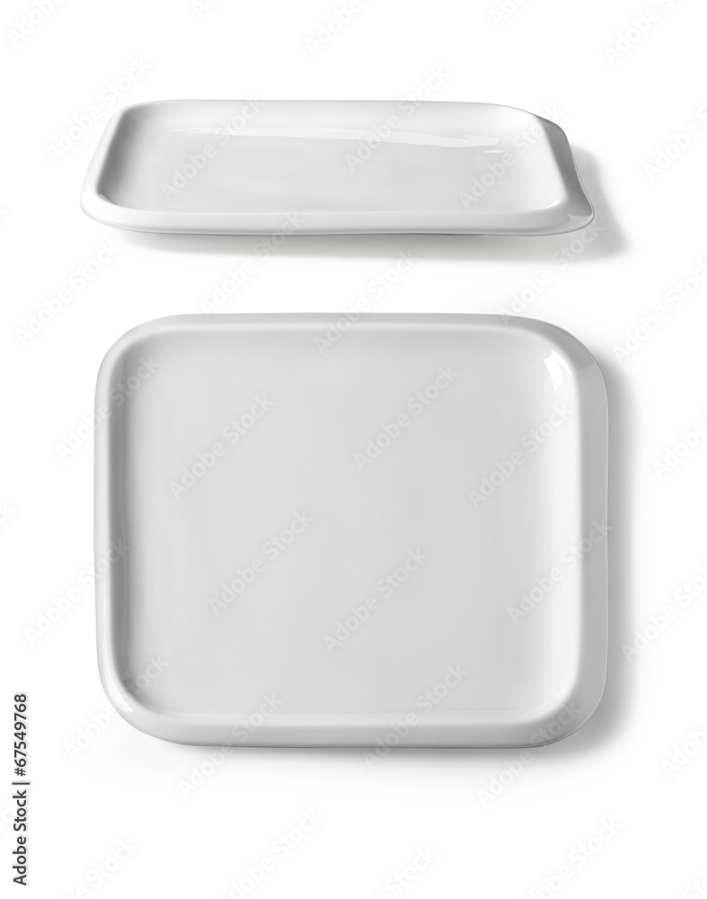 white plate white plate