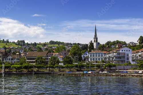Zurich lake, Switzerland