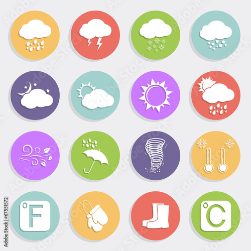 Weather vector icons