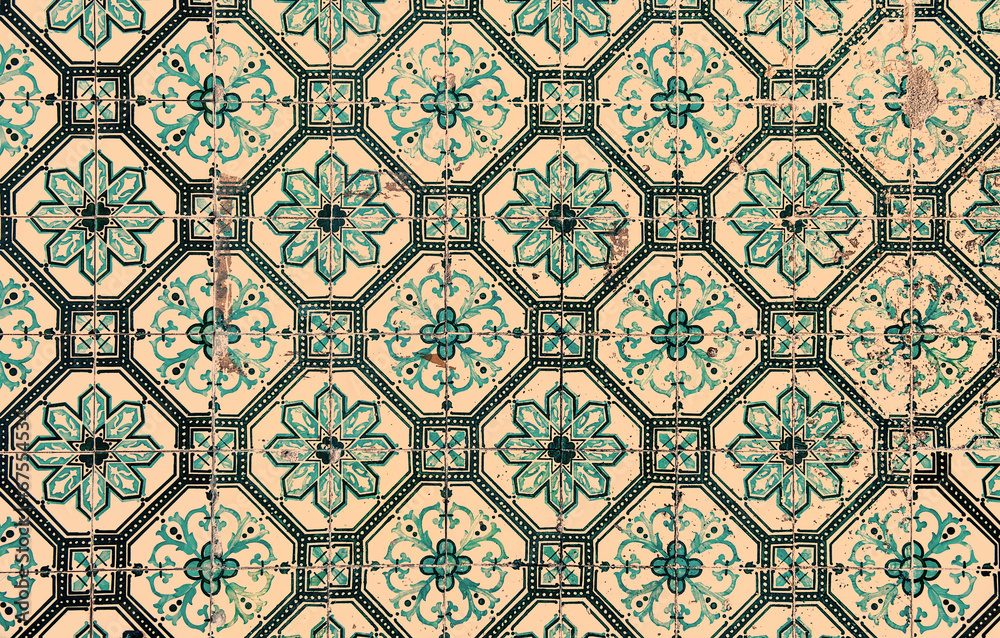 Azulejos, traditional Portuguese tiles