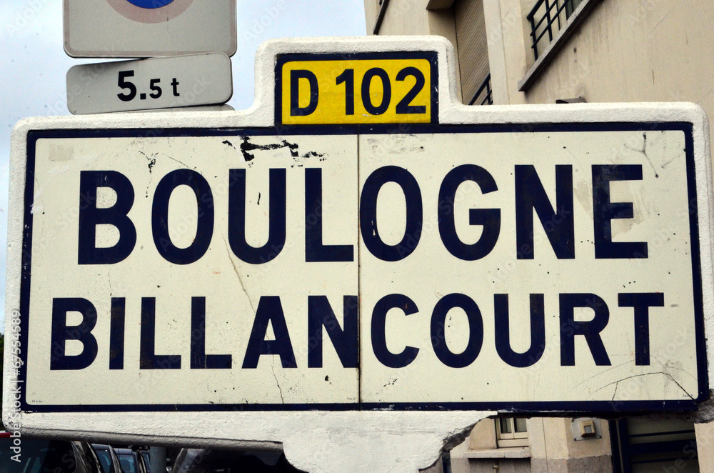 Obraz premium boulogne billancourt