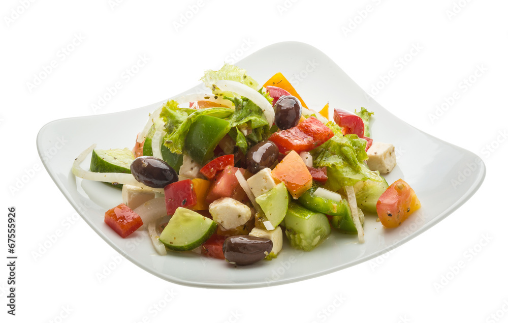 Delicous greek salad