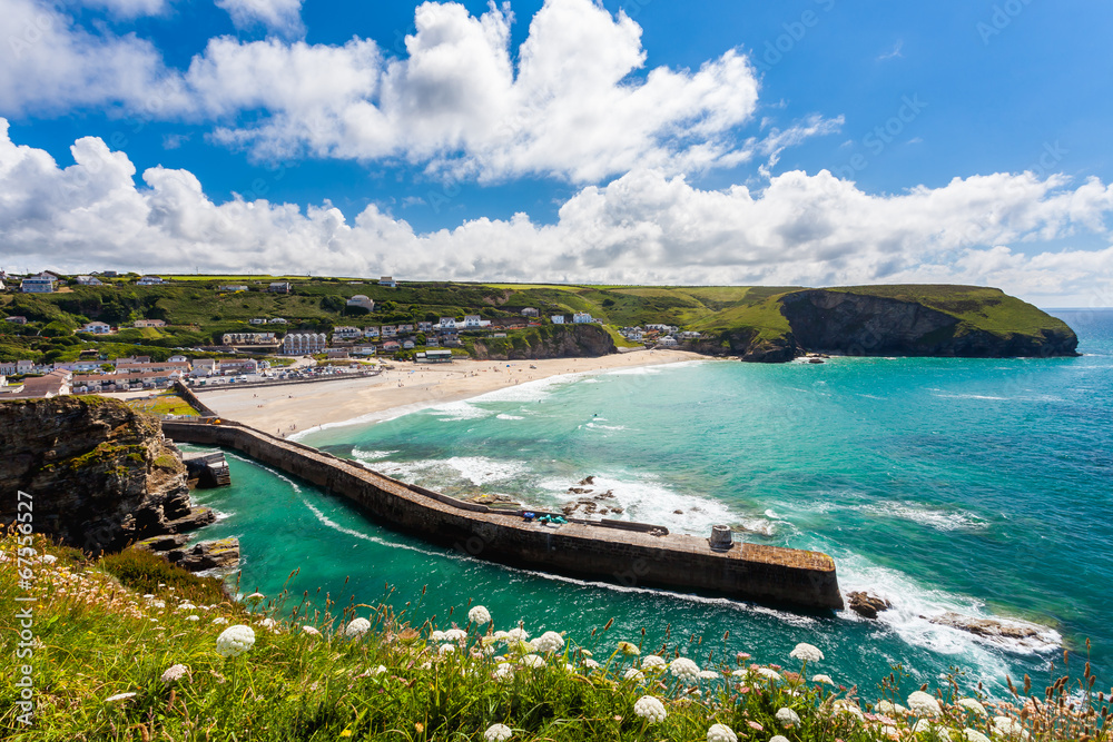 Fototapeta premium Portreath Cornwall England