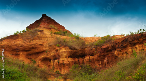 gongoni, "grand canyon" of west bengal, India