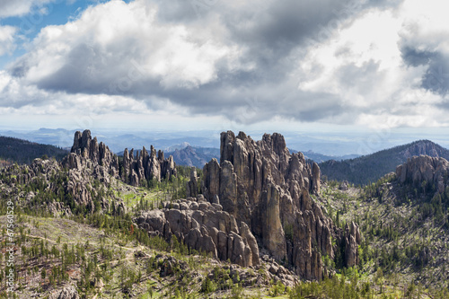 granite formations in the Black Hills