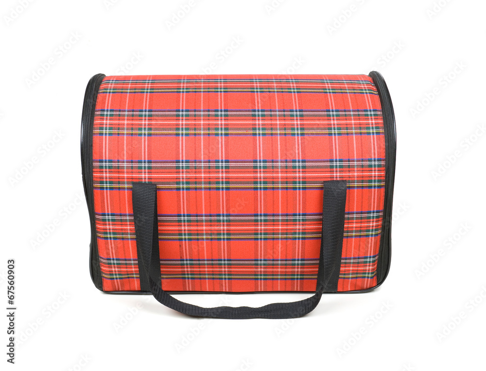 bag for transportation to the cats