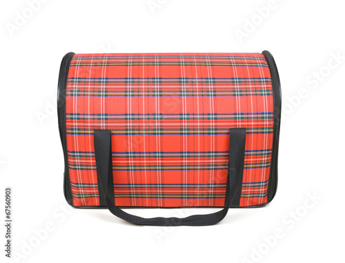 Obraz na płótnie bag for transportation to the cats w salonie