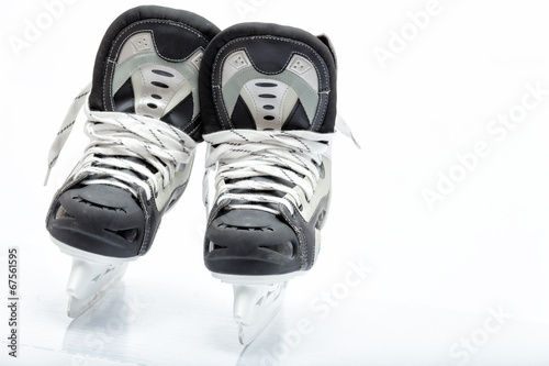 Hockey ice skate photo