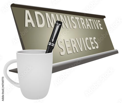 Plate office for Administrative Services