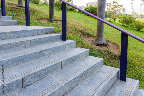 staircase in the garden