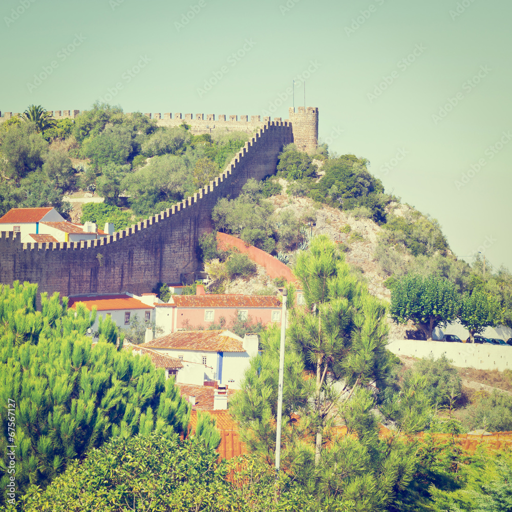 Fototapeta premium City Wall