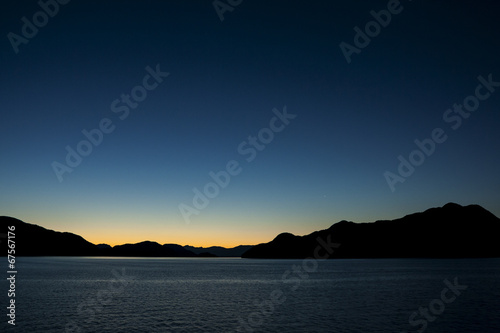 Sunrise in Kitimat photo