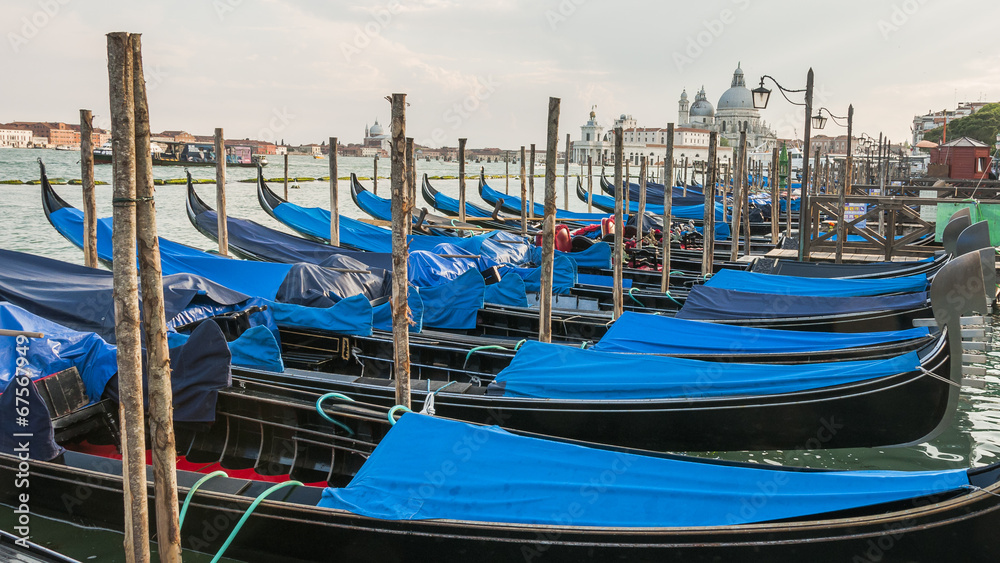 Venedig, Altstadt, historische Gondeln, Insel, Sommer, Italien Venedig, Altstadt, historische Gondeln, Insel, Sommer, Italien