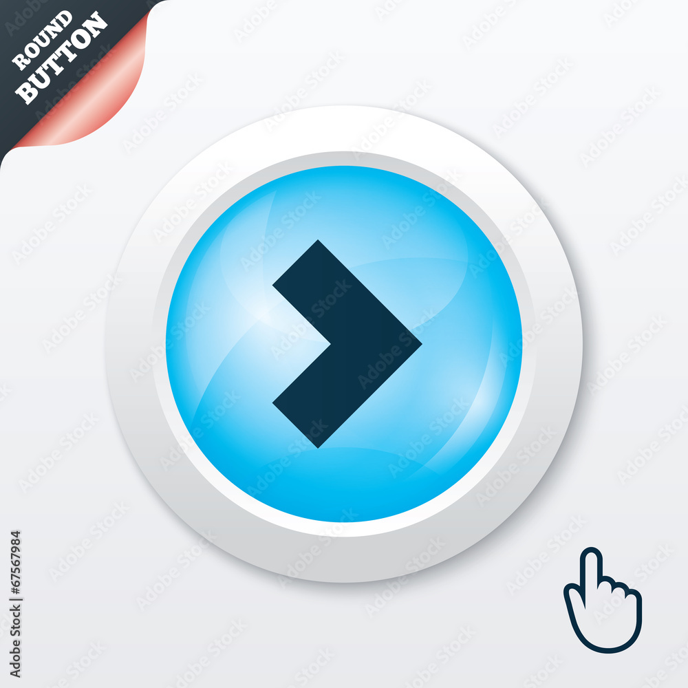 Arrow sign icon. Next button. Navigation symbol Arrow sign icon. Next button. Navigation symbol