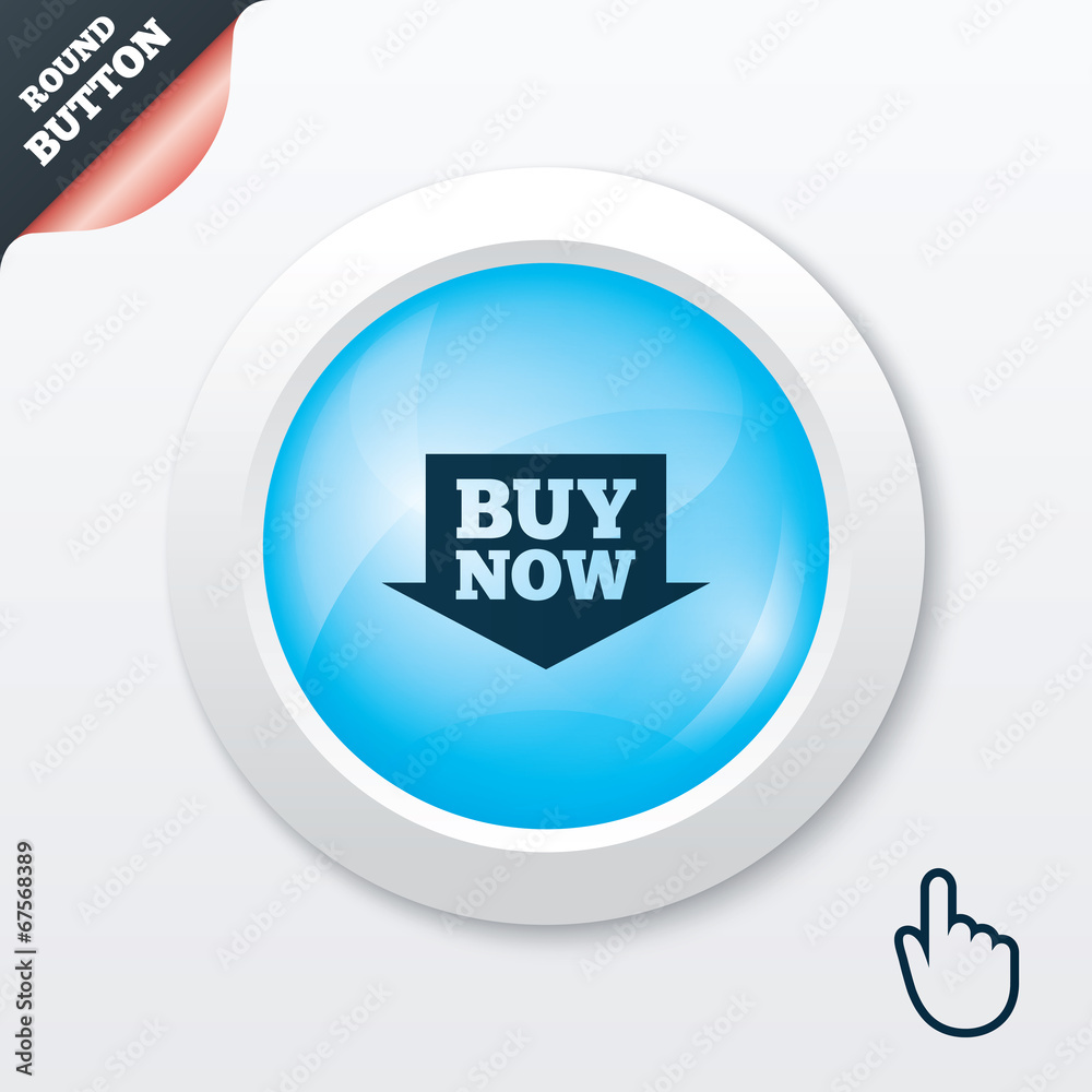 Buy now sign icon. Online buying arrow button. Buy now sign icon. Online buying arrow button.
