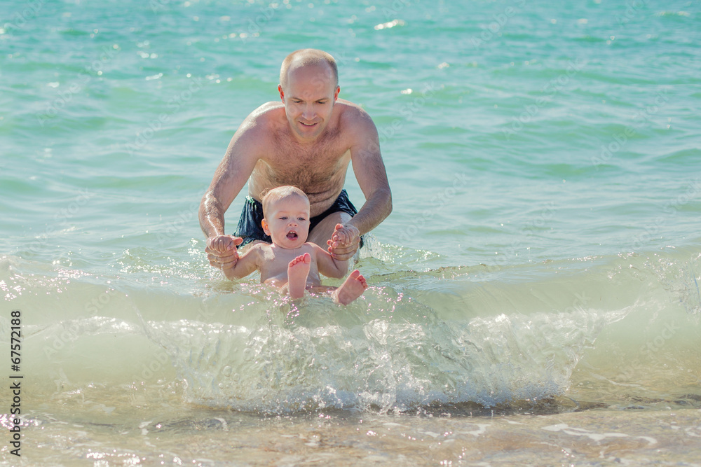 fun of father and toddler boy fun of father and toddler boy