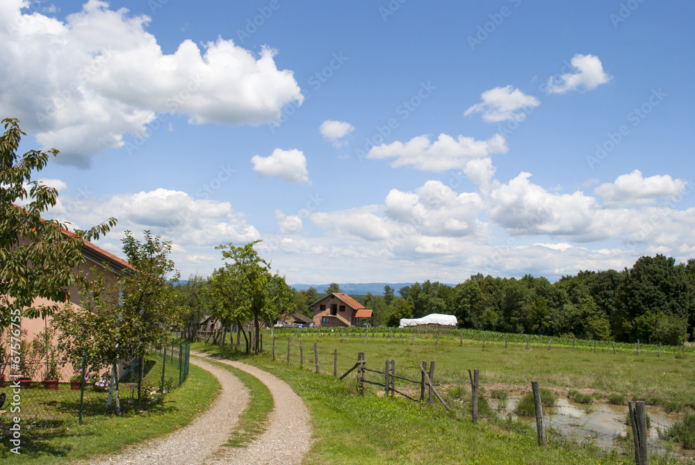 Path Between Farm House & Farmland Path Between Farm House & Farmland