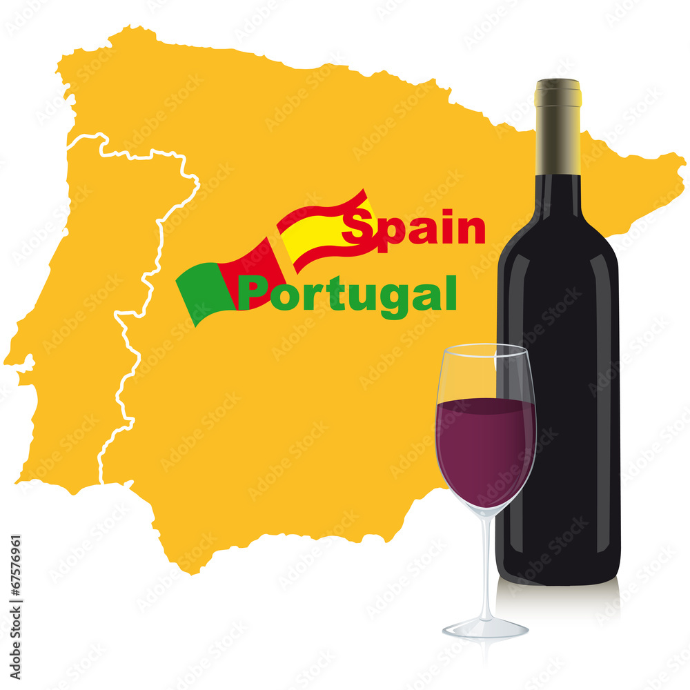 Fototapeta premium spagna e portogallo