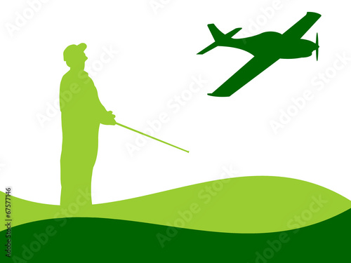 Ilustração - aeromodelismo