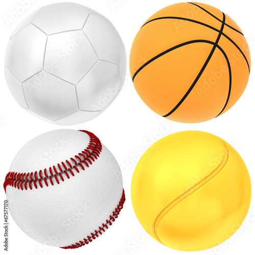 set sport ball