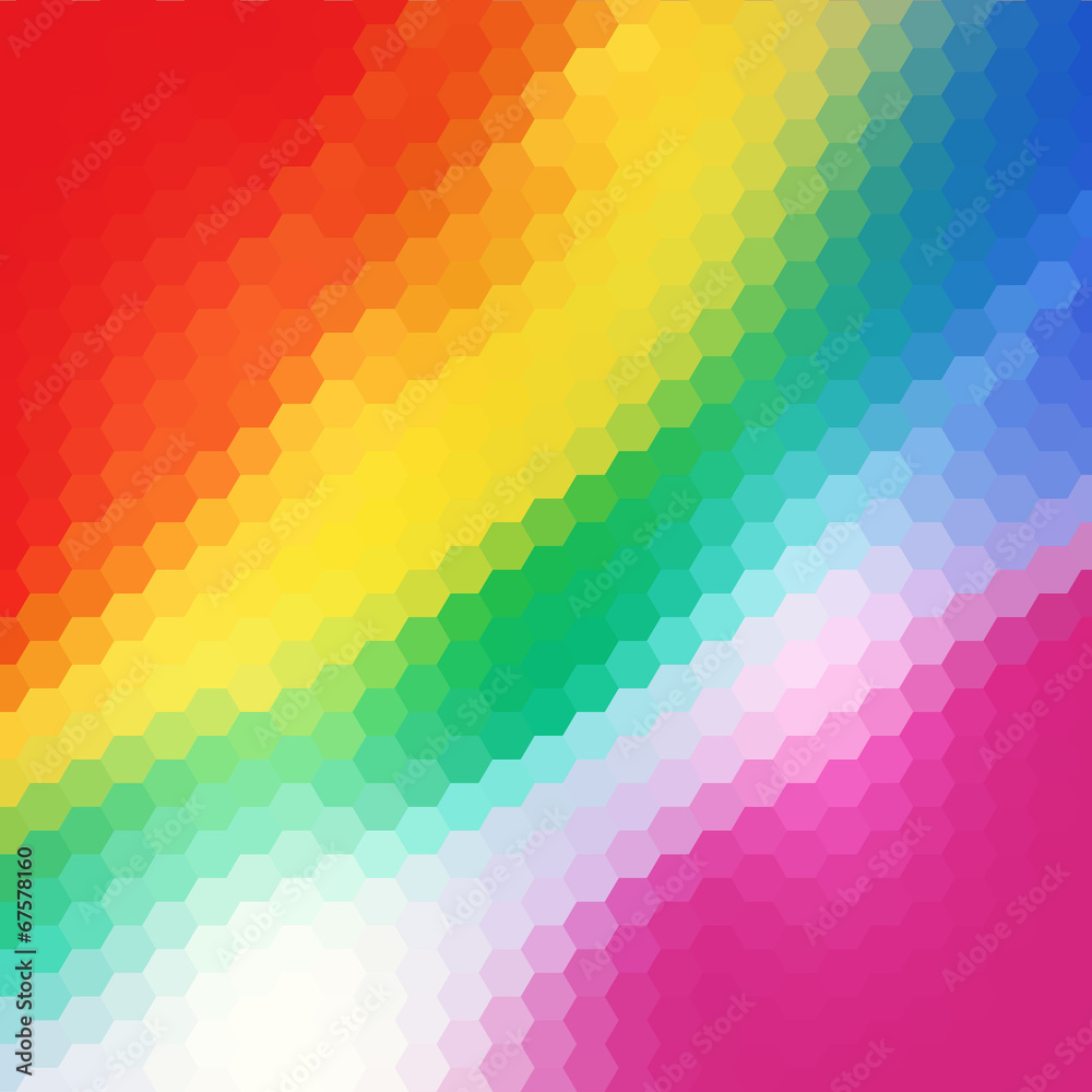 Abstract background of hexagons. Abstract background of hexagons.