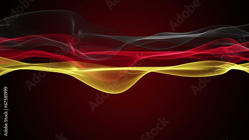 Wonderful german color animation for sport events - loop HD photo