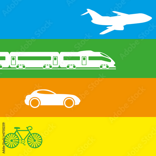 Vector illustration. Transportation.