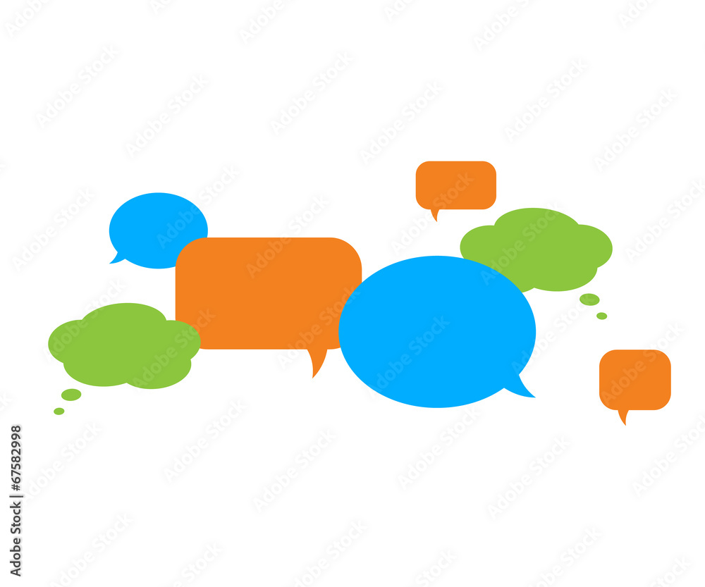 Collection of speech bubbles and dialog balloons Collection of speech bubbles and dialog balloons