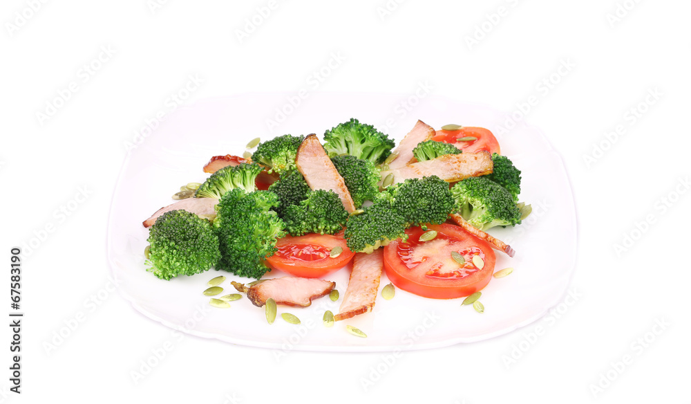 Broccoli salad.