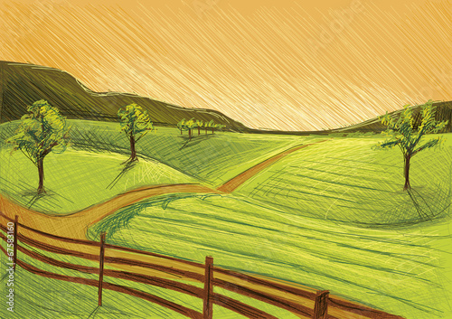 Farm Landscape