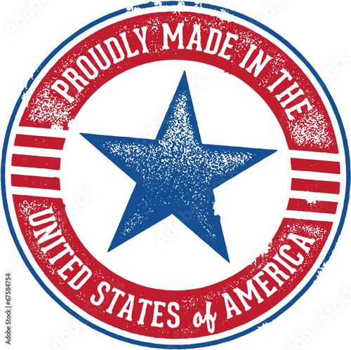 Made in the USA Stamp