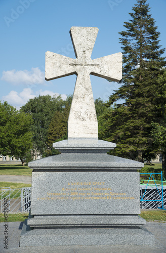 Каменный крест в Ставрополе