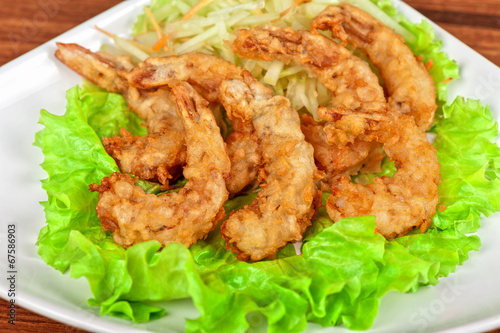 Fried shrimps