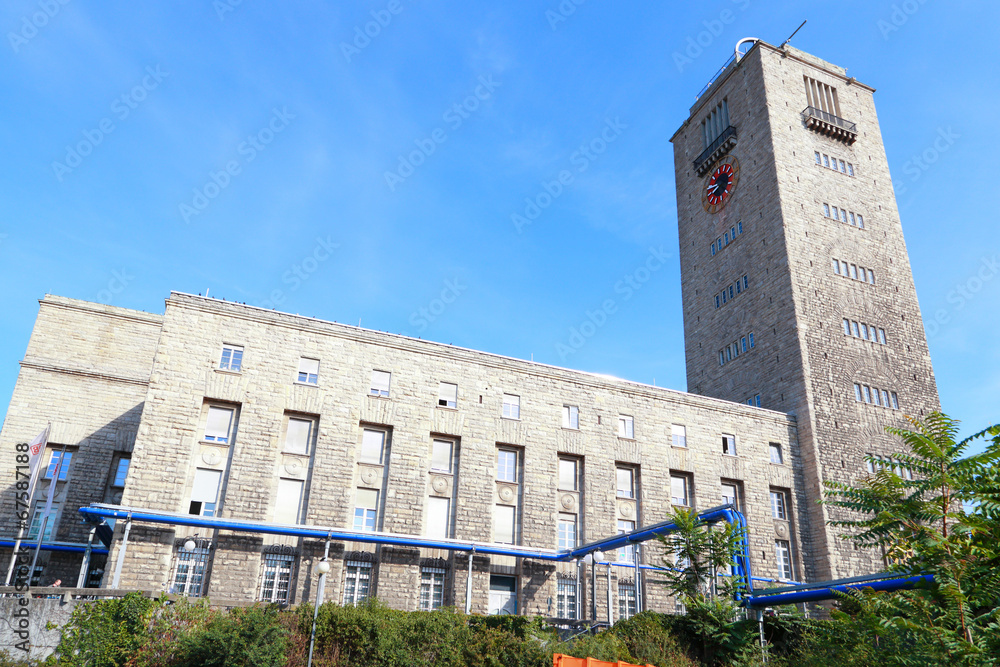 Stuttgart, Hauptbahnhof, Südansicht (Juli 2014) Stuttgart, Hauptbahnhof, Südansicht (Juli 2014)