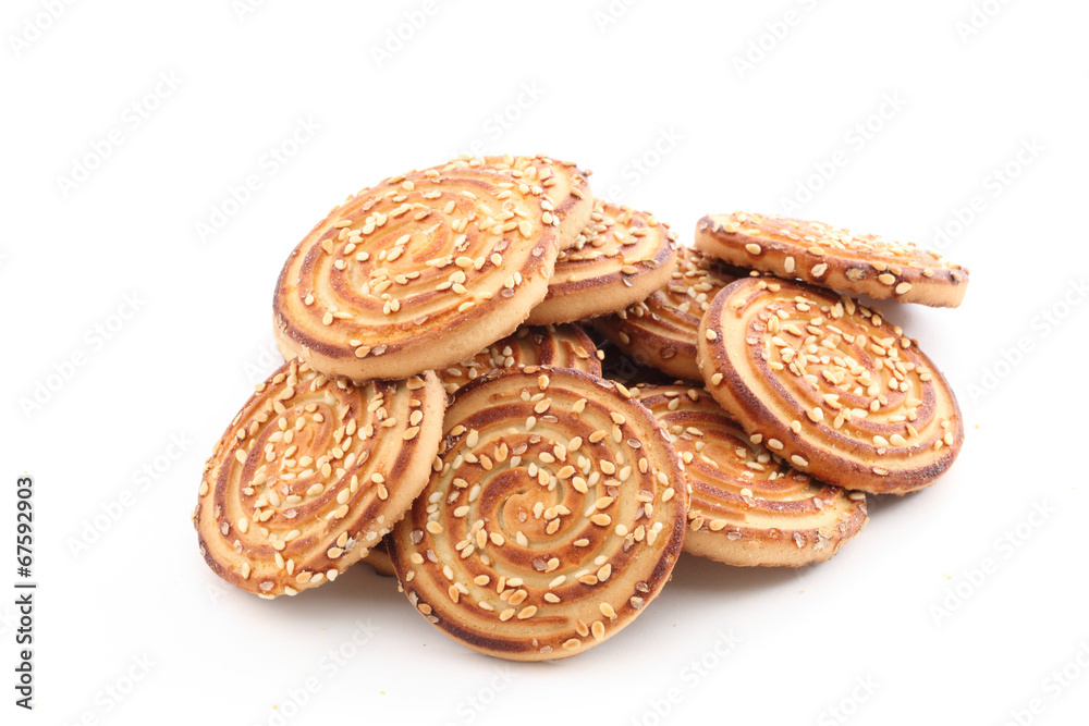 Sesame cookies Sesame cookies