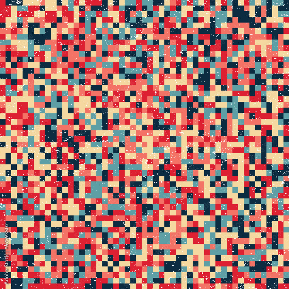 Fototapeta premium Abstract Pixel Background