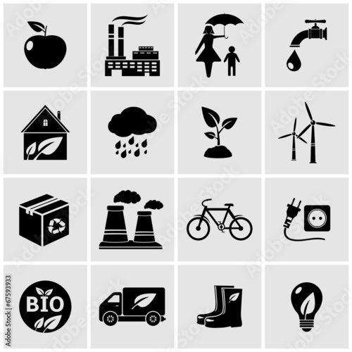 ECO icons set