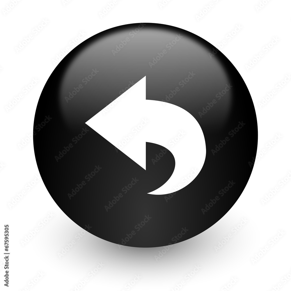 back black glossy internet icon back black glossy internet icon