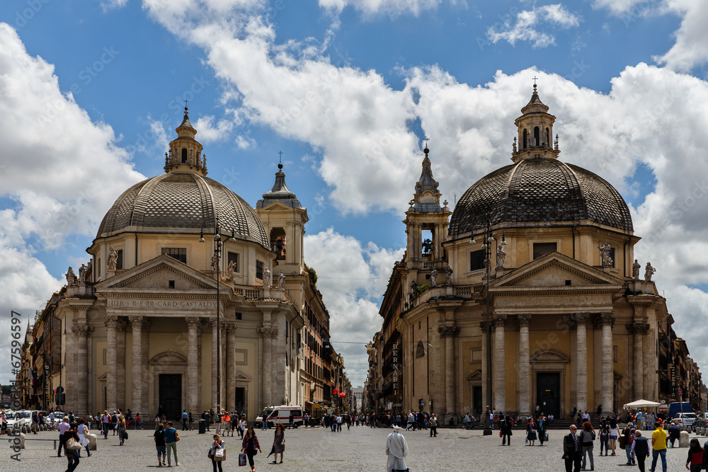 Obraz premium Chiese Gemelle