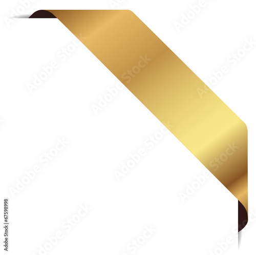 gold banner