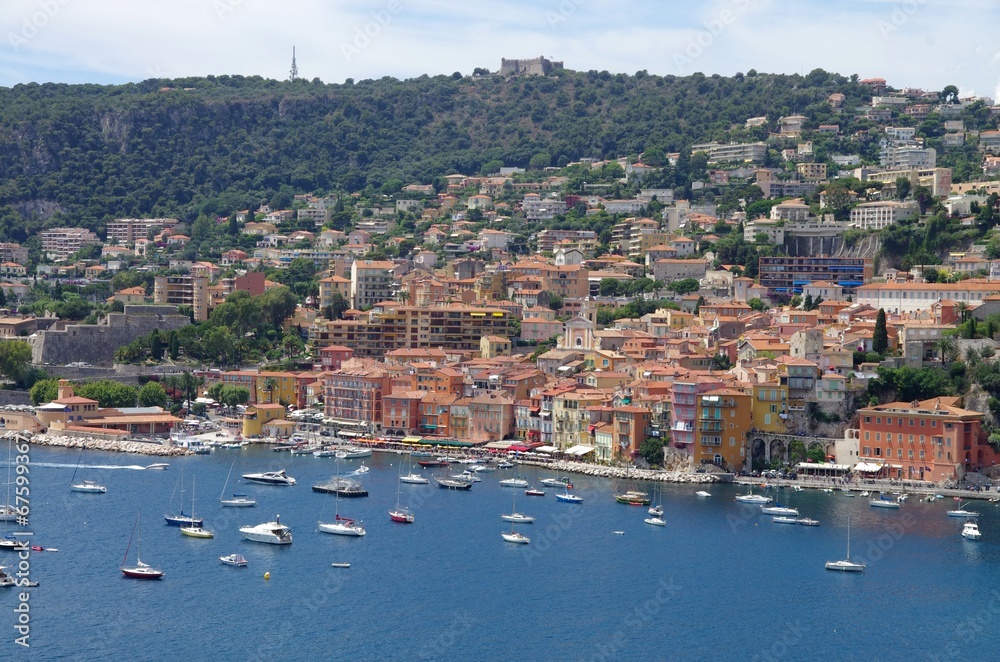 villefranche sur mer vue de la rade