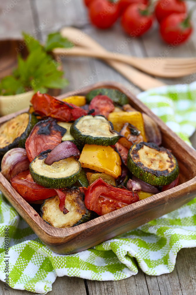 Grilled vegetables
