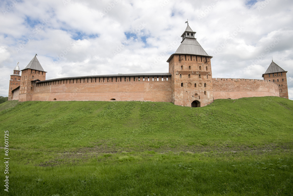 Novgorod Kremlin in Veliky Novgorod, Russia