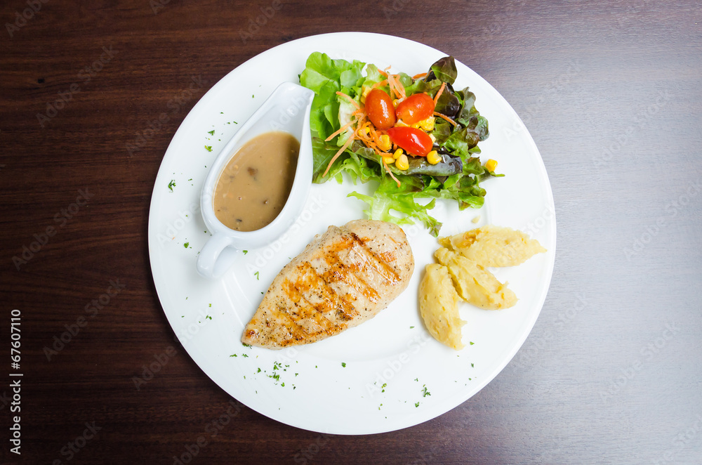 Grilled chicken breast Grilled chicken breast